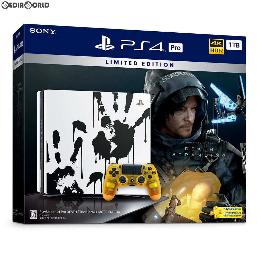 【中古即納】[PS4](本体)プレイステーション4 プロ PlayStation4 Pro DEATH STRANDING(デス・ストランディング) LIMITED EDITION(CUHJ-10033) ソニー・インタラクティブエンタテインメント (20191108)