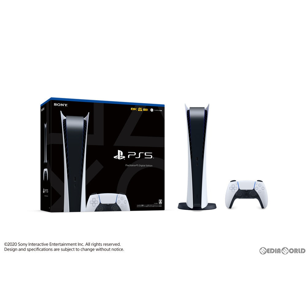 【中古即納】[未使用][本体][PS5]プレイステーション5 PlayStation5 デジタル・エディション(CFI-1000B01)(20201112)