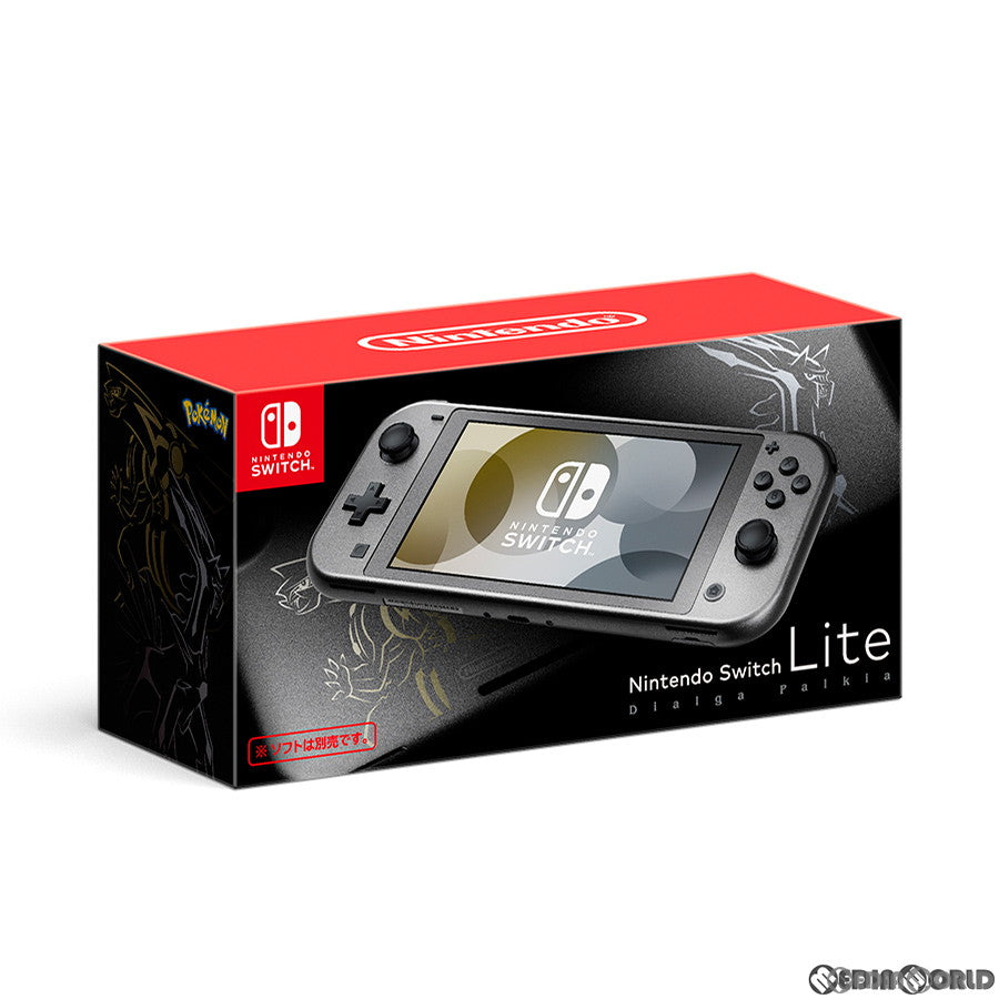 中古即納】[Switch](本体)(未使用)Nintendo Switch Lite(ニンテンドースイッチライト)  ディアルガ・パルキア(HDH-S-VAZAA)