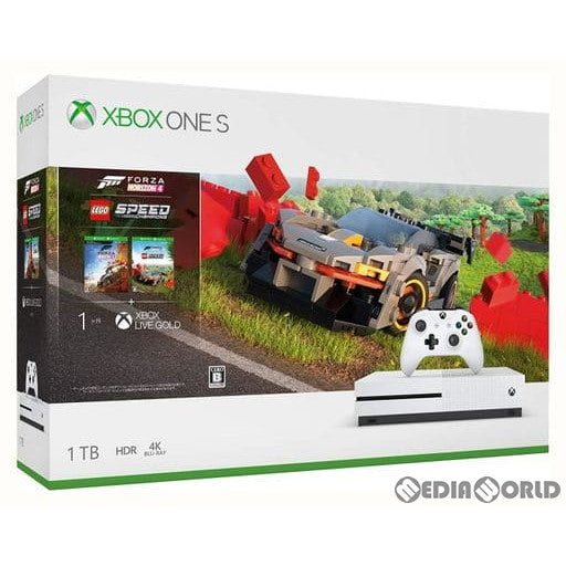 【中古即納】[本体][XboxOne]Xbox One S 1TB Forza Horizon 4/Forza Horizon 4 LEGO Speed Champions 同梱版(234-01136)(20191015)