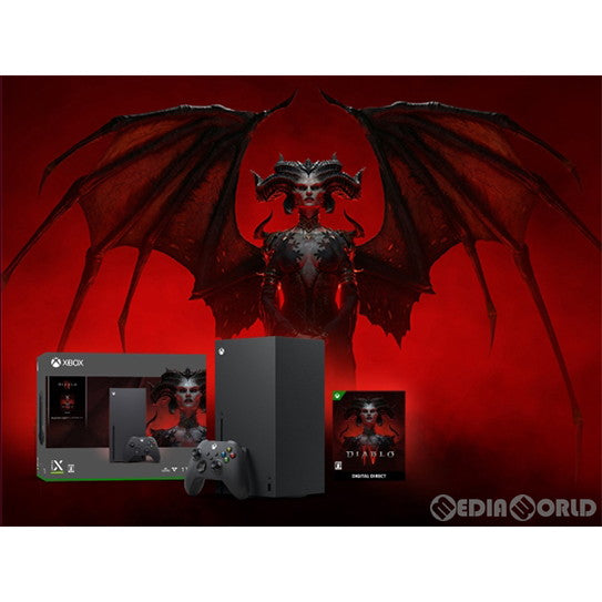 【新品即納】[XboxX/S](本体)Xbox Series X 1TB(ディアブロ IV Diablo 4 同梱版)(RRT-00042) マイクロソフト (20230606)
