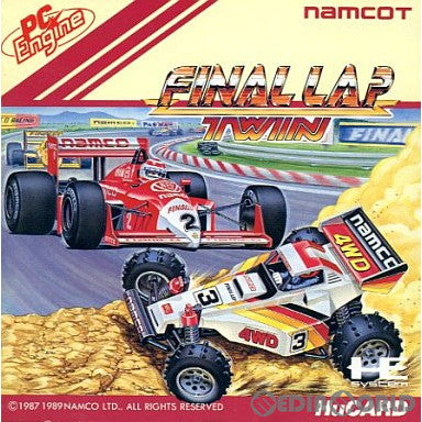【中古即納】[箱説明書なし][PCE]ファイナルラップツイン(Huカード) ナムコ (19890707)
