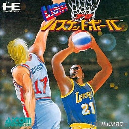 【中古即納】[箱説明書なし][PCE]USAプロバスケットボール(Huカード)(19891201)