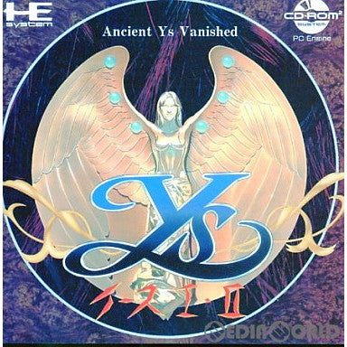 【中古即納】[PCE]イースI・II(Ys 1・2) 名作限定版(CDロムロム) ハドソン (19891221)