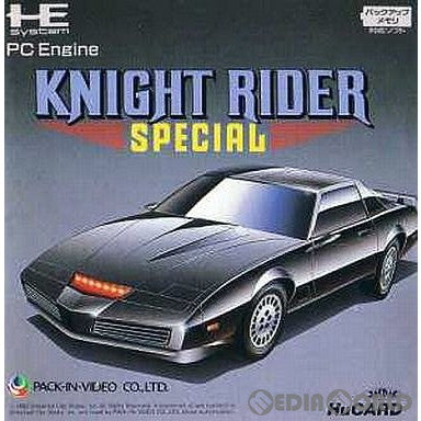 【中古即納】[箱説明書なし][PCE]ナイトライダースペシャル(Knight Rider Special)(Huカード) パック・イン・ビデオ (19891222)