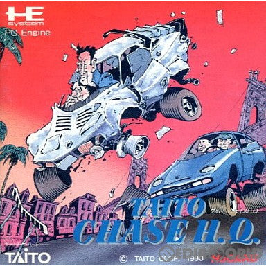 【中古即納】[箱説明書なし][PCE]TAITO CHASE H.Q.(タイトー チェイスH.Q.)(Huカード)(19900126)