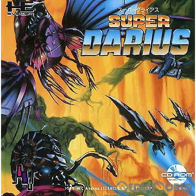 【中古即納】[お得品][箱説明書なし][PCE]SUPER DARIUS(スーパーダライアス)(CDロムロム) NECアベニュー (19900316)