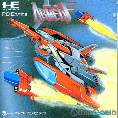 【中古即納】[PCE]ARMED F(アームドエフ)(Huカード) パック・イン・ビデオ (19900323)