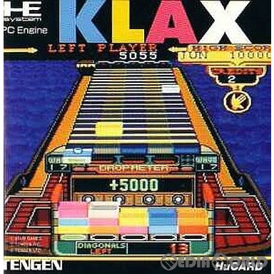 【中古即納】[PCE]KLAX(クラックス)(Huカード) テンゲン (19901214)