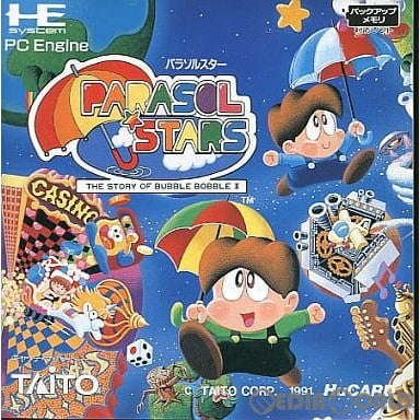 【中古即納】[PCE]PARASOL STARS(パラソルスター)(Huカード) タイトー (19910215)