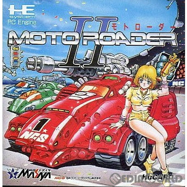 【中古即納】[PCE]MOTO ROADER II(モトローダー2)(Huカード) メサイヤ (19910329)