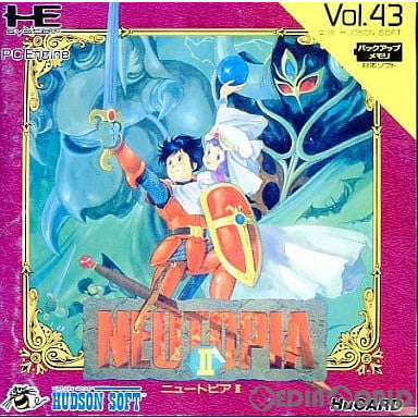 【中古即納】[PCE]NEUTOPIA II(ニュートピア2)(Huカード) ハドソン (19910927)