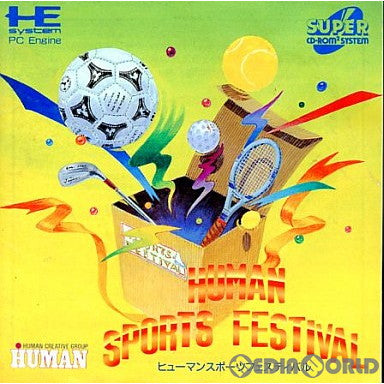 【中古即納】[箱説明書なし][PCE] ヒューマンスポーツ フェスティバル(スーパーCDロムロム) (19920228)