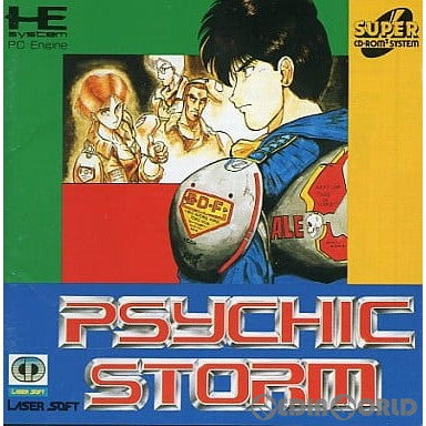 【中古即納】[PCE]PSYCHIC STORM(サイキック・ストーム)(スーパーCDロムロム) 日本テレネット (19920319)