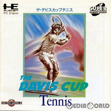 【中古即納】[PCE]ザ・デビスカップテニス(スーパーCDロムロム)(19920401)