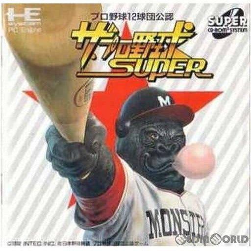 【中古即納】[PCE]ザ・プロ野球SUPER(スーパー)(スーパーCDロムロム) インテック (19921009)