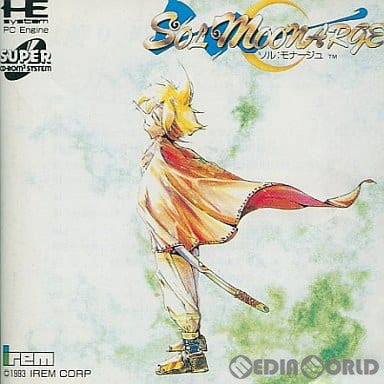 【中古即納】[お得品][箱説明書なし][PCE]ソル・モナージュ(SOL MOONARGE) (スーパーCDロムロム) アイレム (19940107)