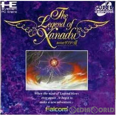 【中古即納】[お得品][箱説明書なし][PCE]風の伝説ザナドゥII(The Legend of Xanadu 2) (スーパーCDロムロム) 日本ファルコム (19950630)