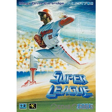 【中古即納】[MD]スーパーリーグ(SUPER LEAGUE)(ROMカートリッジ/ロムカセット)(19890422)