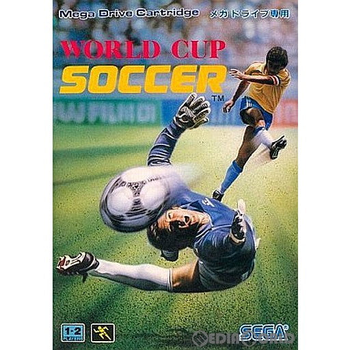 【中古即納】[MD]ワールドカップサッカー(World Cup Soccer)(ROMカートリッジ/ロムカセット) セガ (19890729)
