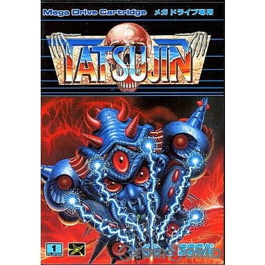 【中古即納】[MD]TATSUJIN(タツジン)(ROMカートリッジ/ロムカセット)(19891209)