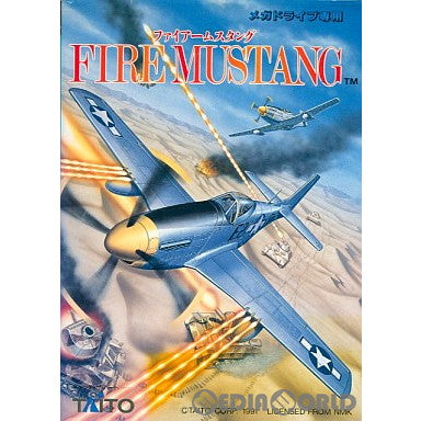 【中古即納】[MD]ファイアームスタング(FIRE MUSTANG)(ROMカートリッジ/ロムカセット)(19910531)