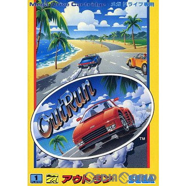 【中古即納】[MD]アウトラン(OUT RUN)(ROMカートリッジ/ロムカセット)(19910809)