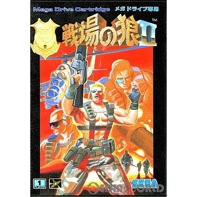 【中古即納】[MD]戦場の狼II(せんじょうのおおかみ2/Mercs)(ROMカートリッジ/ロムカセット) セガ (19910927)