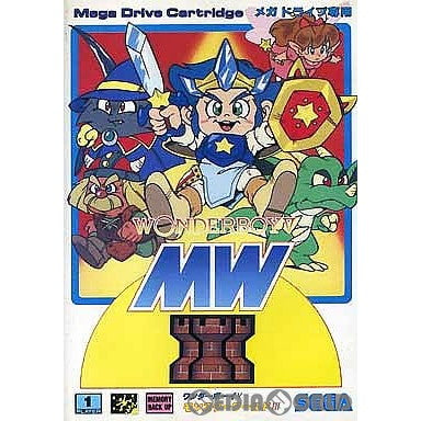 【中古即納】[MD]WONDER BOY V MONSTER WORLD III(ワンダーボーイ5 モンスターワールド3)(ROMカートリッジ/ロムカセット) セガ (19911025)