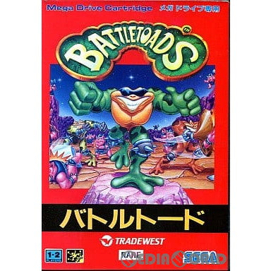 【中古即納】[MD]バトルトード BATTLETOADS(ROMカートリッジ/ロムカセット) セガ (19930326)