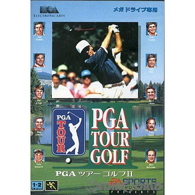 【中古即納】[MD]PGAツアーゴルフII(PGA TOUR GOLF 2)(ROMカートリッジ/ロムカセット) EAV (19930416)