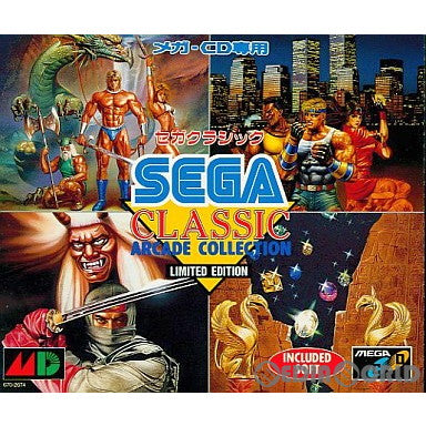 【中古即納】[箱説明書なし][MD] セガクラシック アーケードコレクション(SEGA Classic Arcade Collection) (メガCD) (19930423)