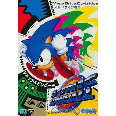 【中古即納】[お得品][箱説明書なし][MD]SONIC SPINBALL(ソニックスピンボール)(ROMカートリッジ/ロムカセット) セガ (19931210)