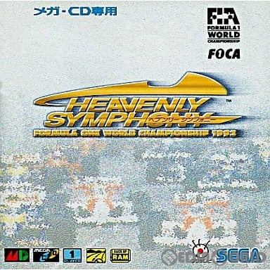 【中古即納】[MD]FORMULA ONE WORLD CHAMPIONSHIP 1993 HEAVENLY SYMPHONY(フォーミュラワン ワールド チャンピオンシップ1993 ヘブンリー シンフォニー)(メガCD) セガ (19940423)