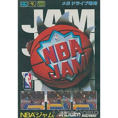 【中古即納】[MD]NBA JAM(NBAジャム)(ROMカートリッジ/ロムカセット)