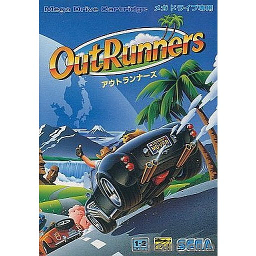 【中古即納】[MD]アウトランナーズ(OutRunners)(ROMカートリッジ/ロムカセット) セガ (19940513)