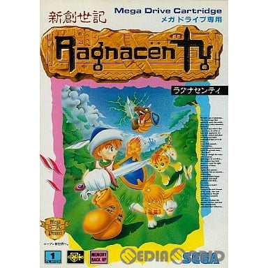 【中古即納】[MD]新創世紀 Ragnacenty(ラグナセンティ)(ROMカートリッジ/ロムカセット) セガ (19940617)