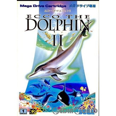 【中古即納】[MD]ECCO THE DOLPHIN II(エコー・ザ・ドルフィン2)(ROMカートリッジ/ロムカセット) セガ (19940826)