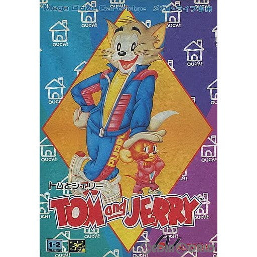 【中古即納】[MD]トムとジェリー(TOM and JERRY)(ROMカートリッジ/ロムカセット) アルトロン (19941216)