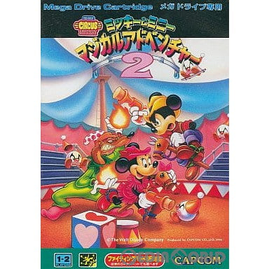 【中古即納】[MD]ミッキーとミニー マジカルアドベンチャー2(ROMカートリッジ/ロムカセット) カプコン (19941216)