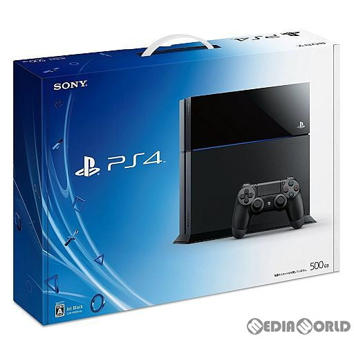 【新品即納】[PS4](本体)プレイステーション4 PlayStation4 ジェット・ブラック HDD500GB(CUH-1000AB01) ソニー・コンピュータエンタテインメント (20140222)