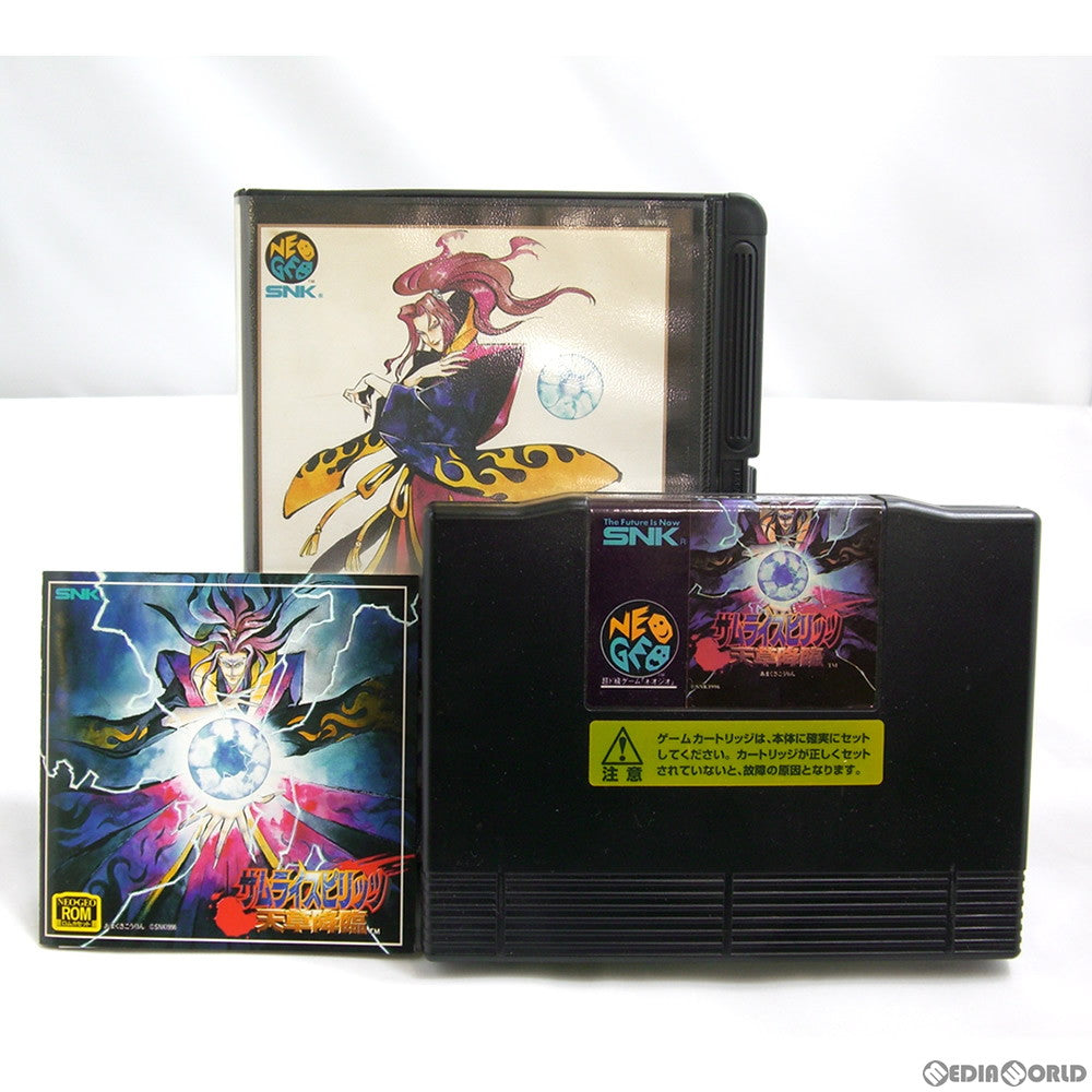 【中古即納】[NG]サムライスピリッツ 天草降臨 NEOGEO ROM版(ネオジオロム) SNK(エスエヌケイ) (19961129)
