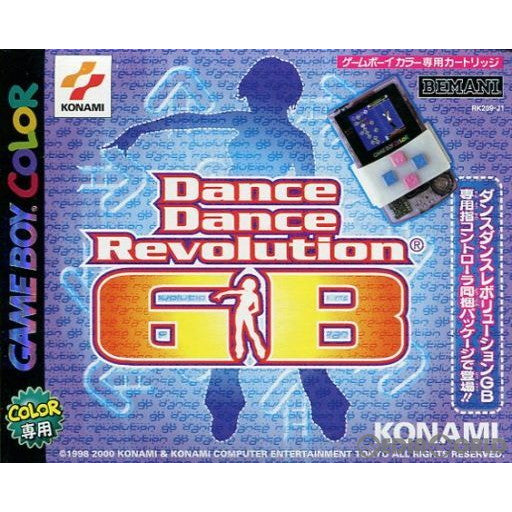 【中古即納】[お得品][箱説明書なし][GBC]Dance Dance Revolution GB(ダンスダンスレボリューションGB)(専用指コントローラ同梱) コナミ (20000803)