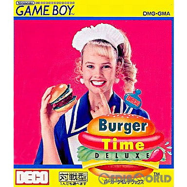 【中古即納】[お得品][箱説明書なし][GB]Burger Time DELUXE(バーガータイム・デラックス) データイースト (19910215)