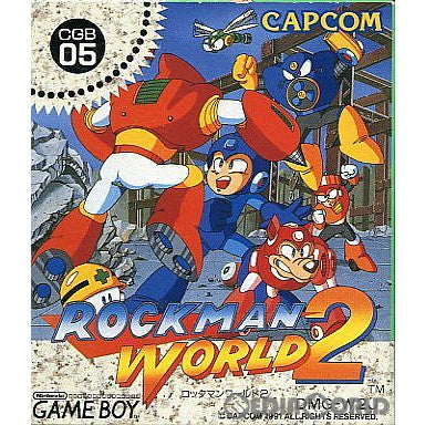 【中古即納】[GB]ロックマンワールド2(ROCKMAN WORLD 2) カプコン (19911220)