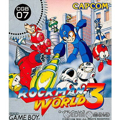 【中古即納】[箱説明書なし][GB]ロックマンワールド3(ROCKMAN WORLD 3) カプコン (19921211)