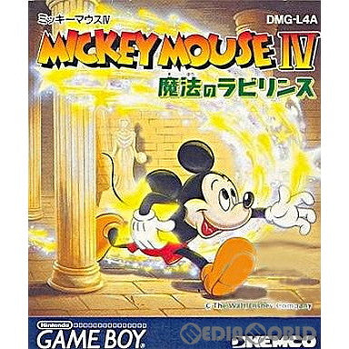 【中古即納】[箱説明書なし][GB]ミッキーマウスIV 魔法のラビリンス ケムコ (19930423)