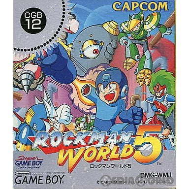 【中古即納】[箱説明書なし][GB]ロックマンワールド5(ROCKMAN WORLD 5)(19940722)