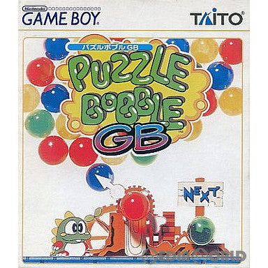 【中古即納】[箱説明書なし][GB]パズルボブルGB タイトー (19980410)