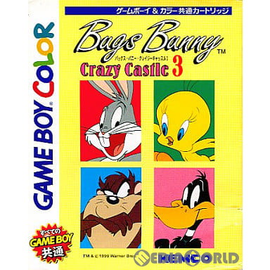 【中古即納】[GB]バックスバニー クレイジーキャッスル3(Bugs Bunny Crazy Castle 3) コトブキシステム (19990129)